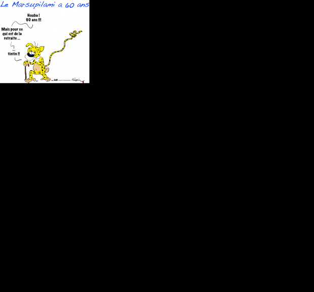 Le Marsupilami a 60 ans