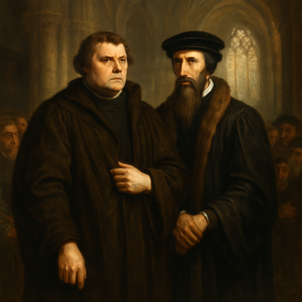 Martin Luther and John Calvin: Allies, Rivals, and Architects of the  Reformation - History of Christianity