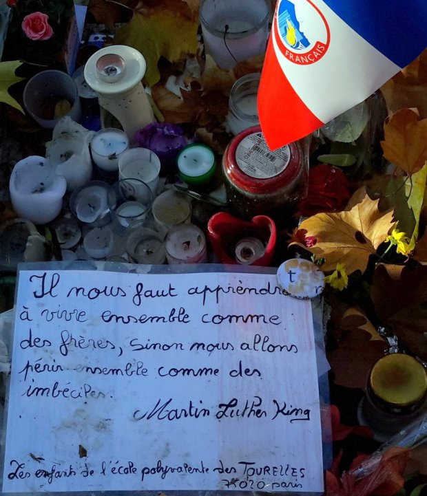 Paris touch�e