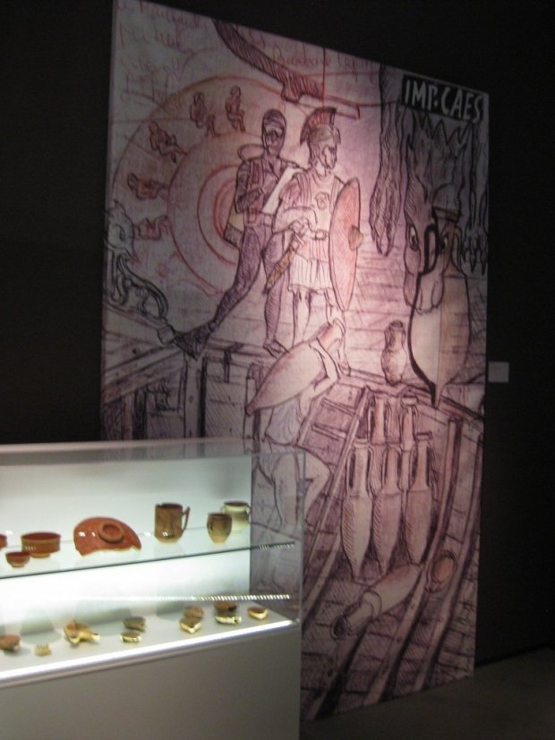 Les fouilles curieuses d'un artiste officiel à l'exposition archéologique d'Arles 
