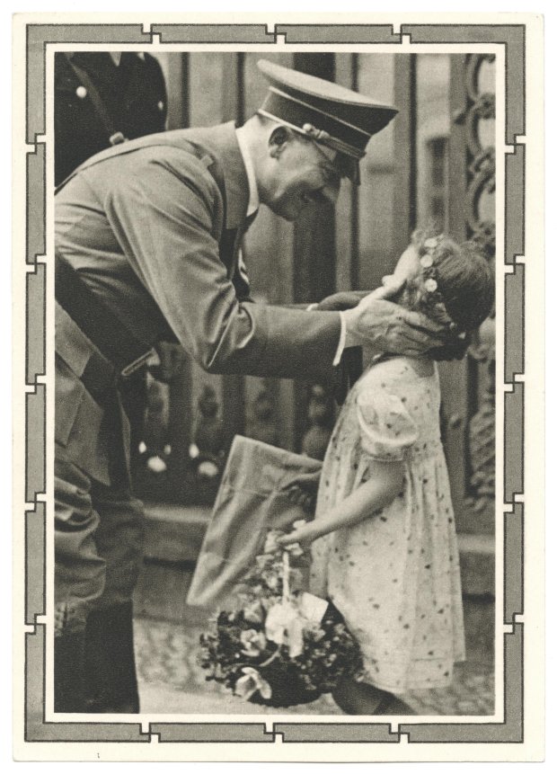 Hitler greets child admirer] - UWDC - UW-Madison Libraries