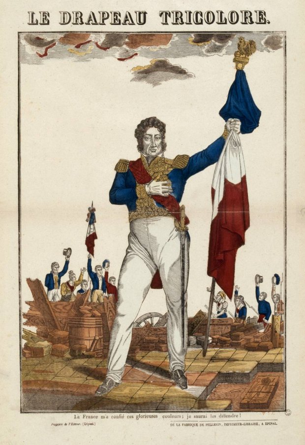 Le drapeau tricolore - Histoire analyse en images et œuvres d'art |  https://histoire-image.org/